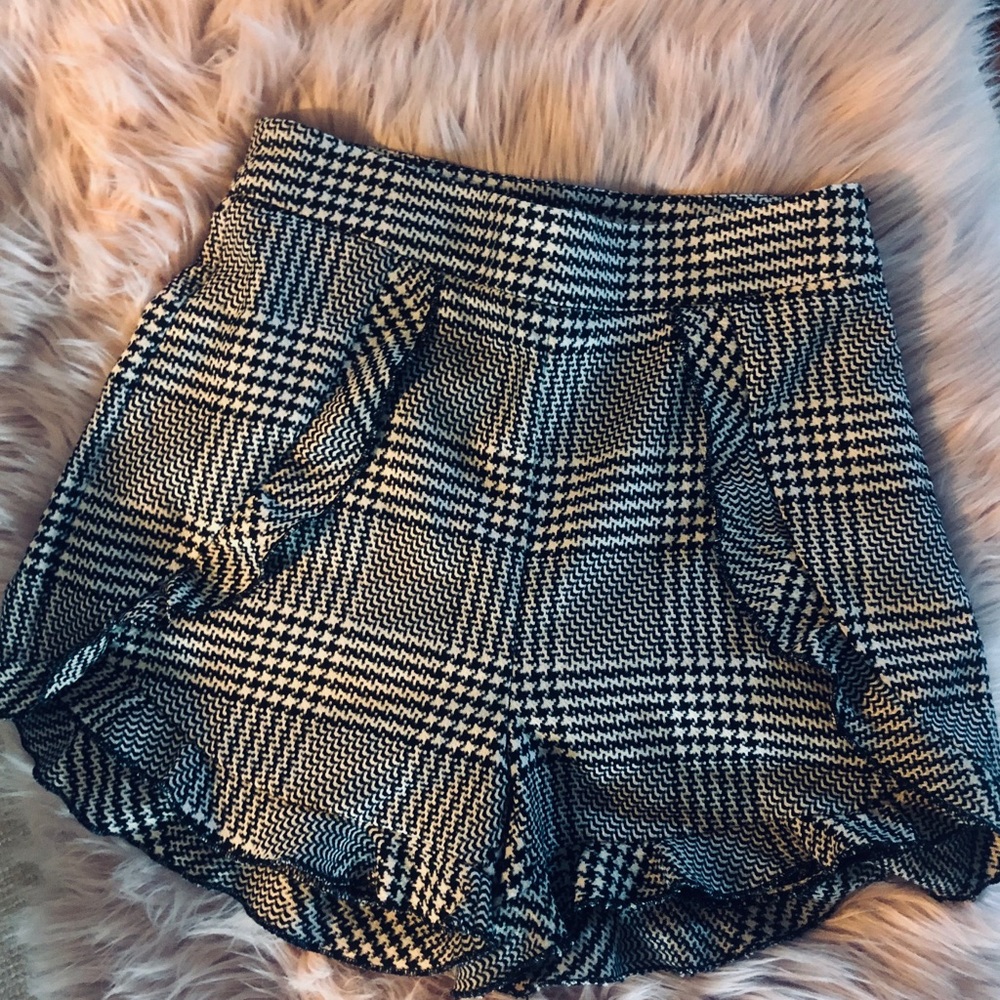ZARA high waisted shorts